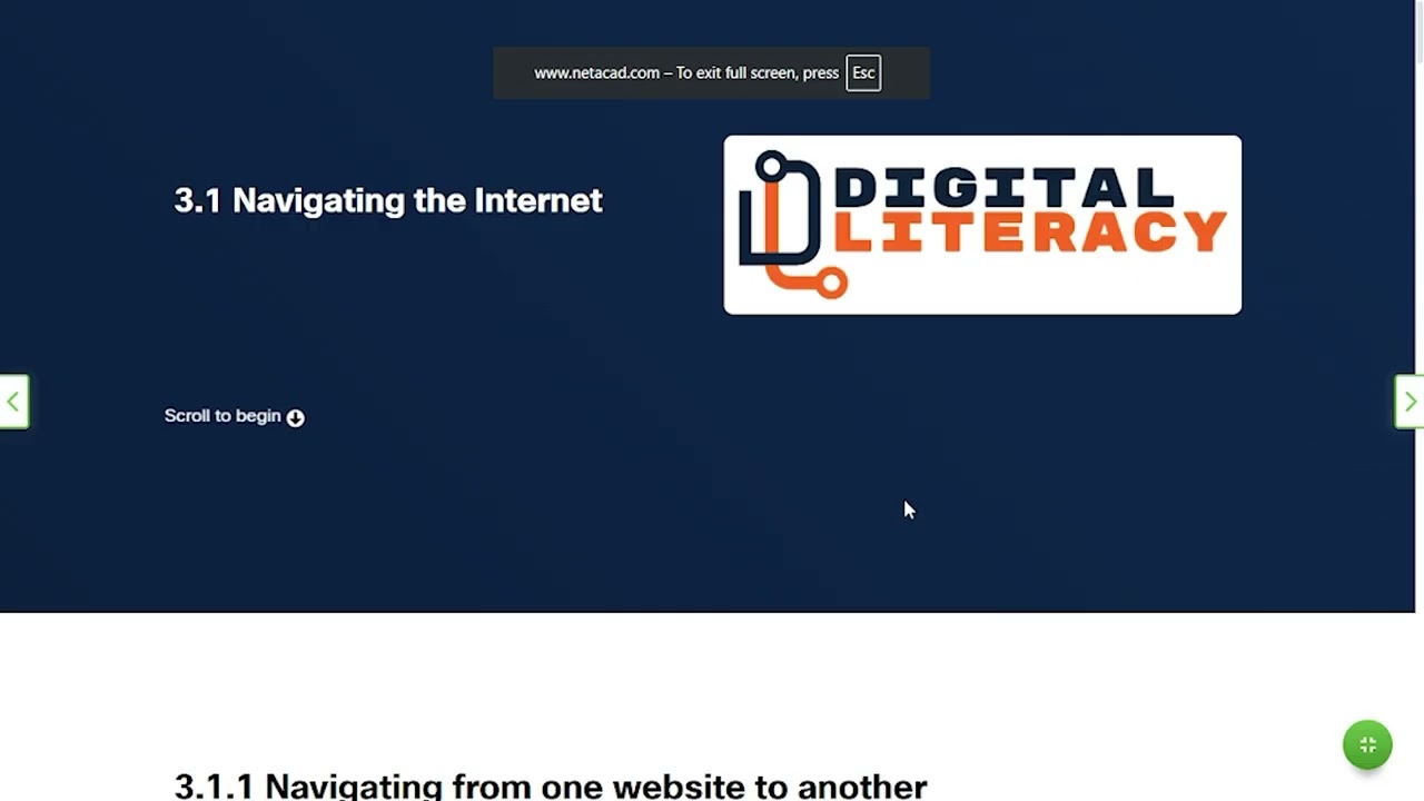 Digital Awareness | Module 3 This is How You Get Around and Find What You are Looking for