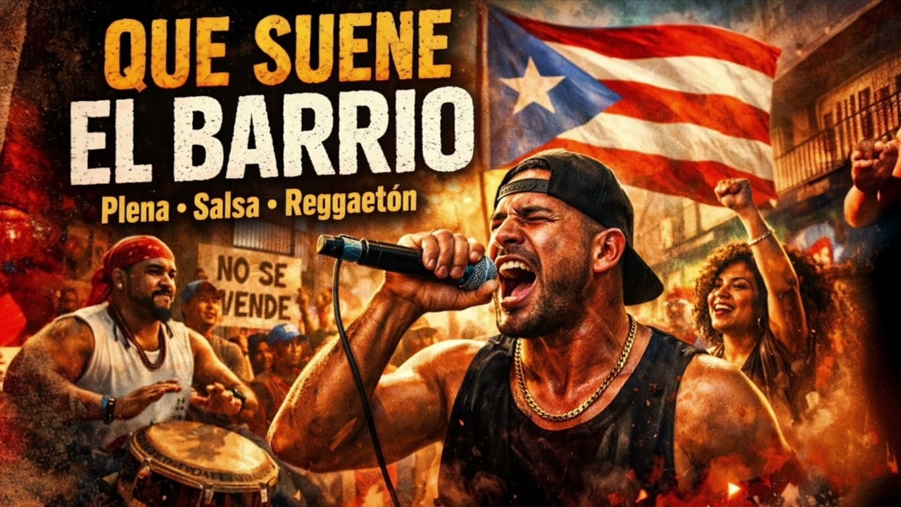 Que Suene el Barrio- AngelZ 🔥 | Plena x Salsa Dura x Reggaetón Boricua (Himno Callejero)