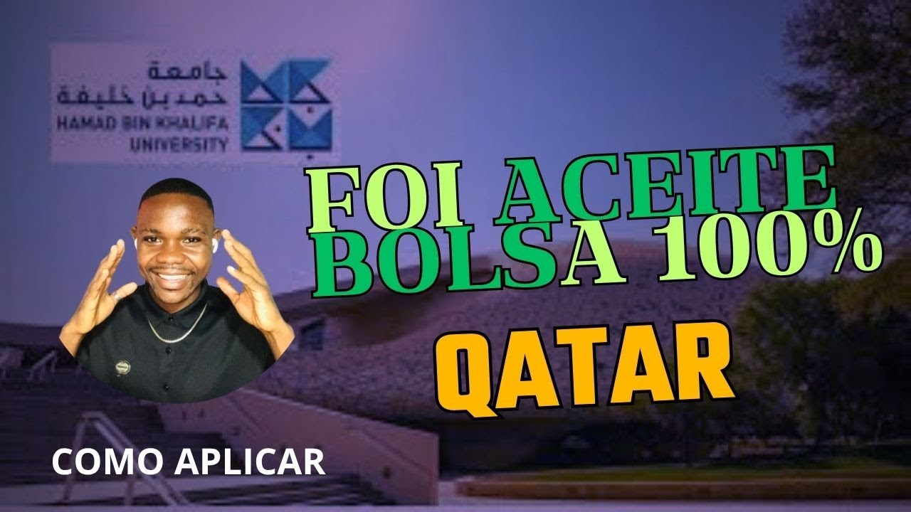 ✈️🇶🇦COMO se INSCREVER para BOLSA do Qatar Hamad BIN KHALIFA University passo a passo 2025👨‍🎓👨‍🎓💫