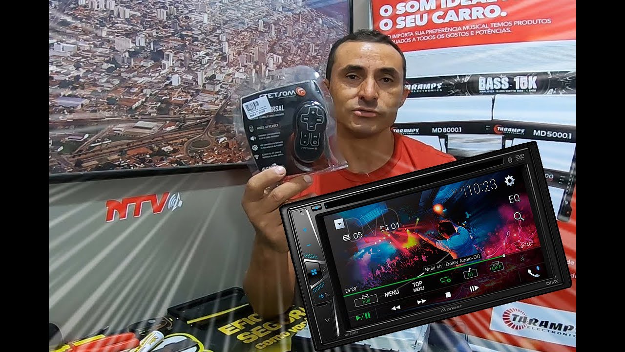 Como Instalar controle longa distancia SX stetsom no dvd pioneer #Playsound
