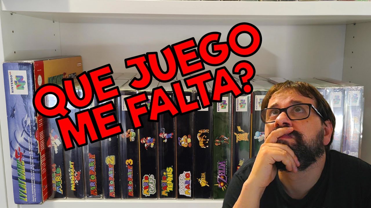 ✔COLECCION de NINTENDO 64 - Que juego me FALTA?🧐