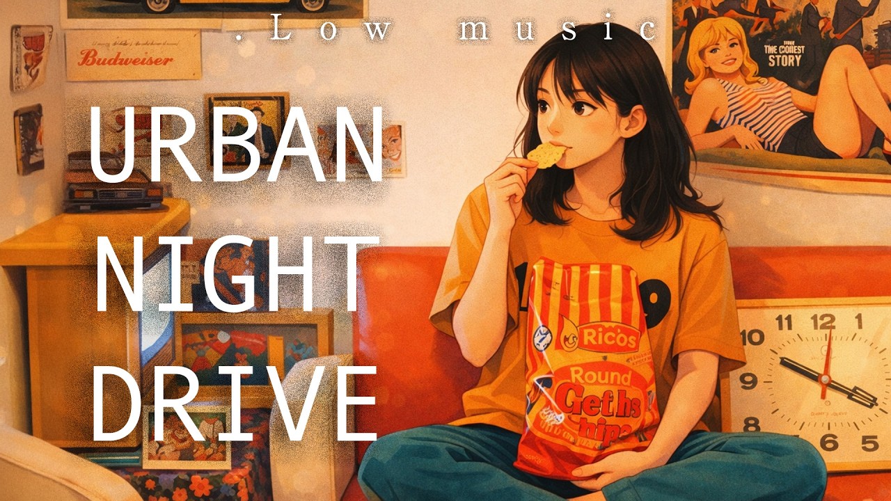 URBAN NIGHT DRIVE 都会の夜に流れるLOFIビート｜作業用・ドライブ用チルミュージック