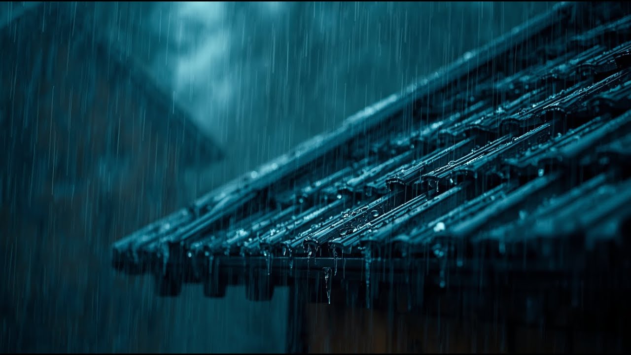 12 Hours of Heavy Rain 🌧️ Deep Sleep & Total Relaxation