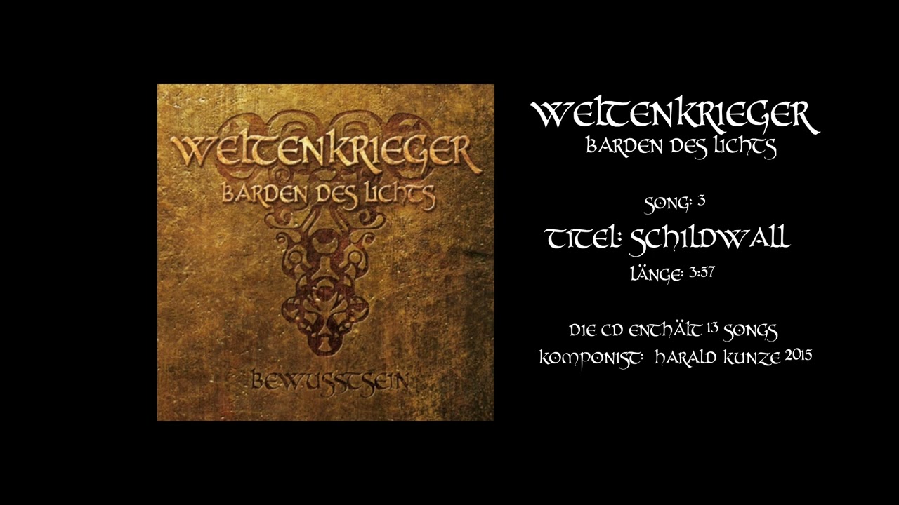 Weltenkrieger - Barden des Lichts Album 