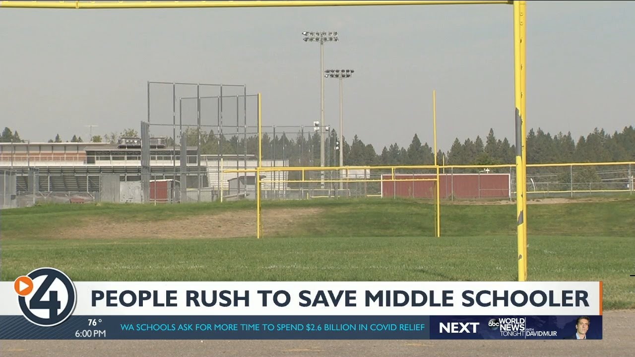 ‘Really lucky’: Middle schooler stops breathing at football game, revived by spectators