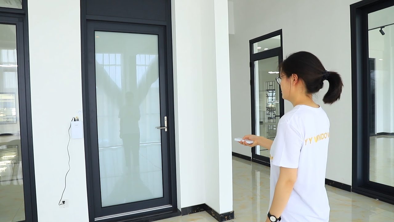 Electric smart glass film windows&doors with privacy.