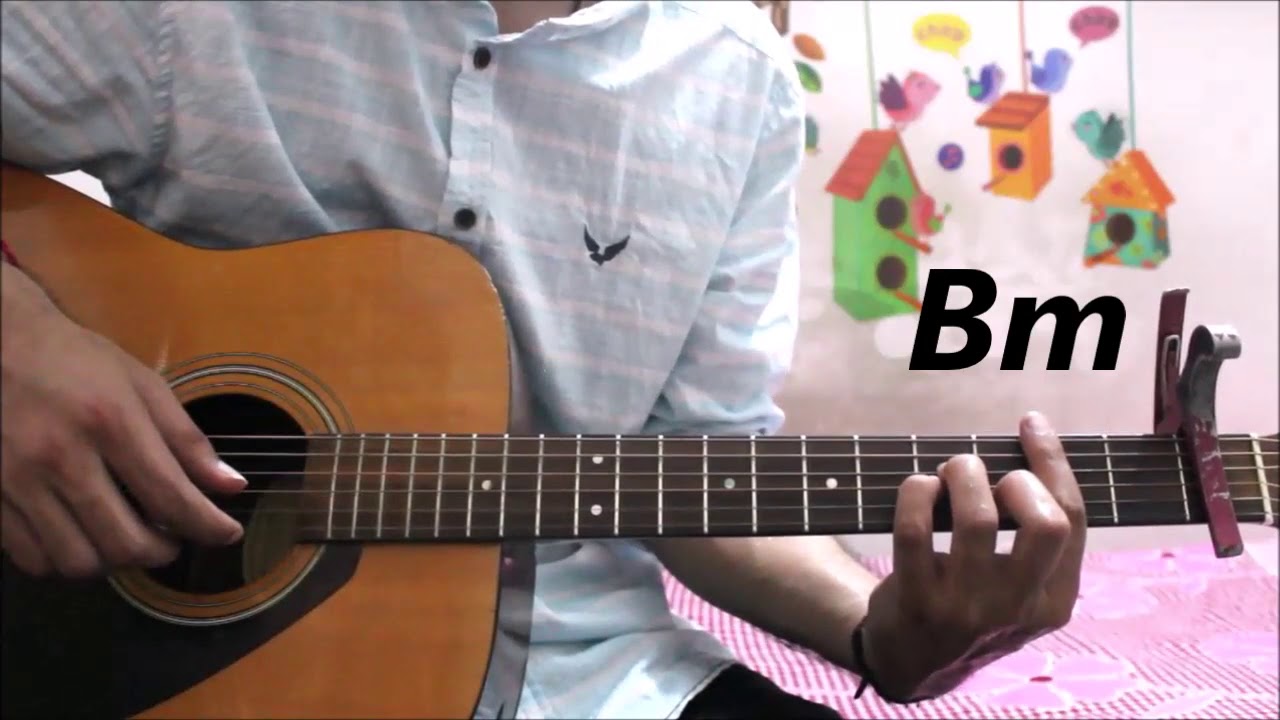 Humnava Mere - Jubin Nautiyal - Guitar cover lesson chords tutorial easy version
