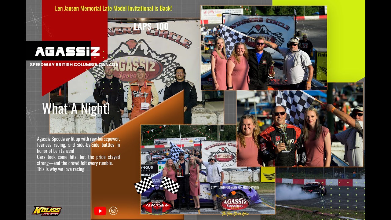 Len Jansen Memorial Late Model Invitational returns to Agassiz Speedway