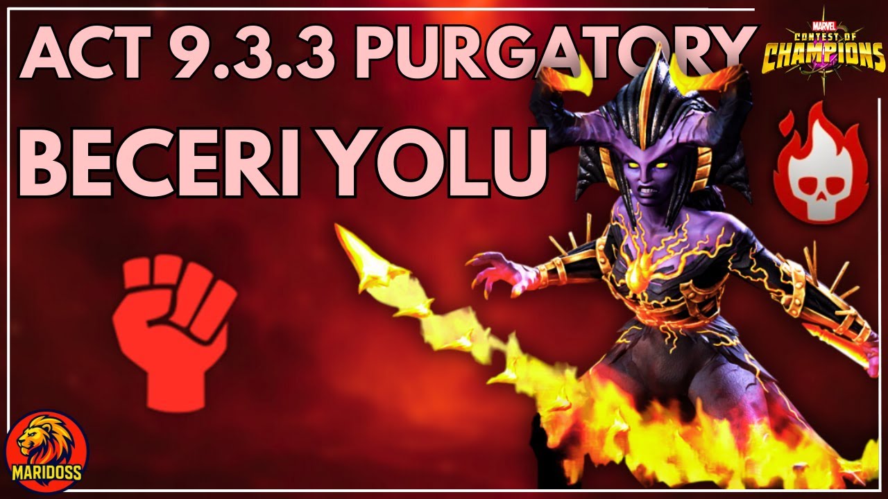 MCOC 9.3.3 BECERİ YOLU – BOSS: ARAF | Diriltmesiz Nasıl Geçilir?