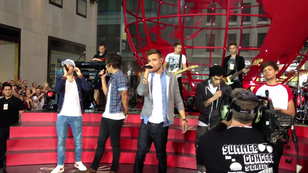 One Direction TODAY Show Soundcheck - 8/23/13 HQ
