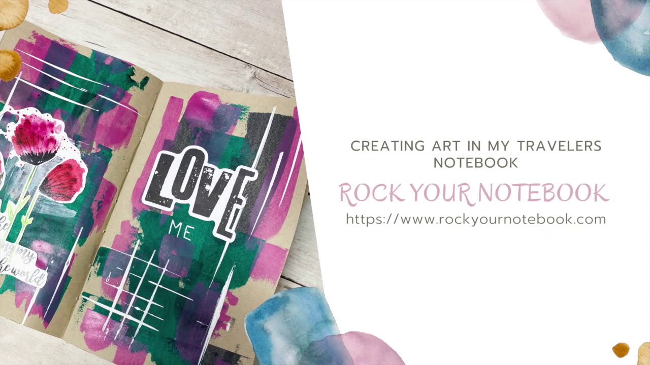 Quick and Easy Mixed Media Techniques for your Travelers Notebooks