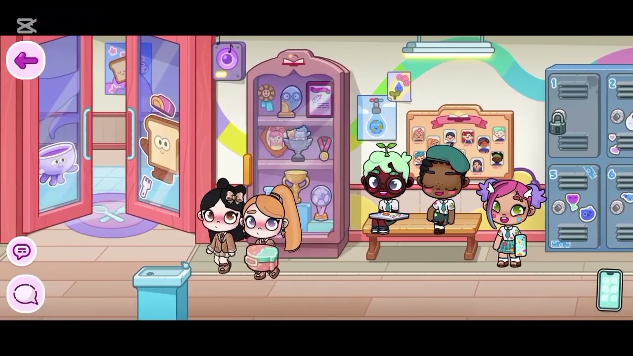 Lo que hace mi hija en el colegio#avatarworld#colegio@valeriaysariluna