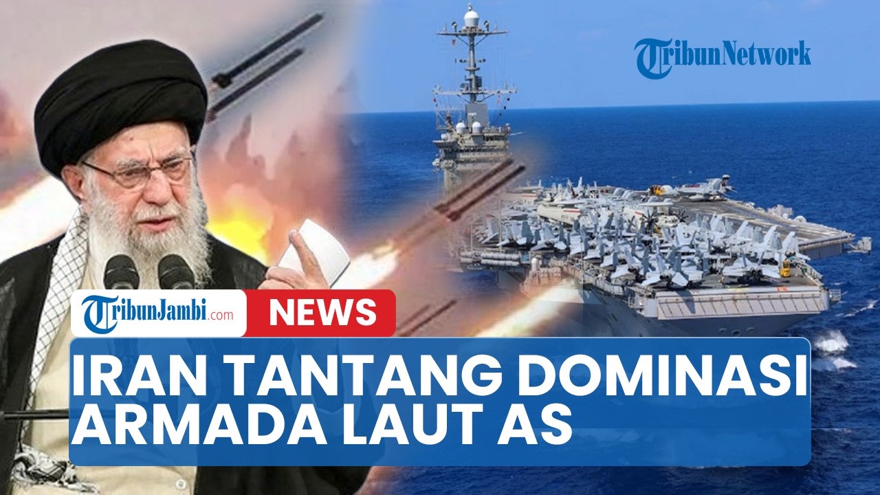 🔴Iran Tantang Dominasi Laut AS, Khamenei Santai Sebut Armadanya Bisa Tenggelamkan Kapal Amerika