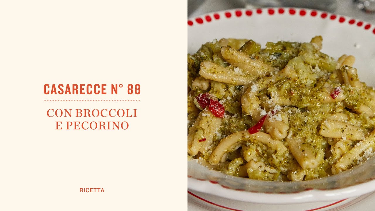 CASARECCE n° 88 con BROCCOLI e PECORINO