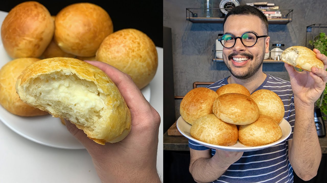 VOCÊ NUNCA VIU UM PÃO DE BATATA RECHEADO TÃO FOFINHO | Thigas Ribeiro