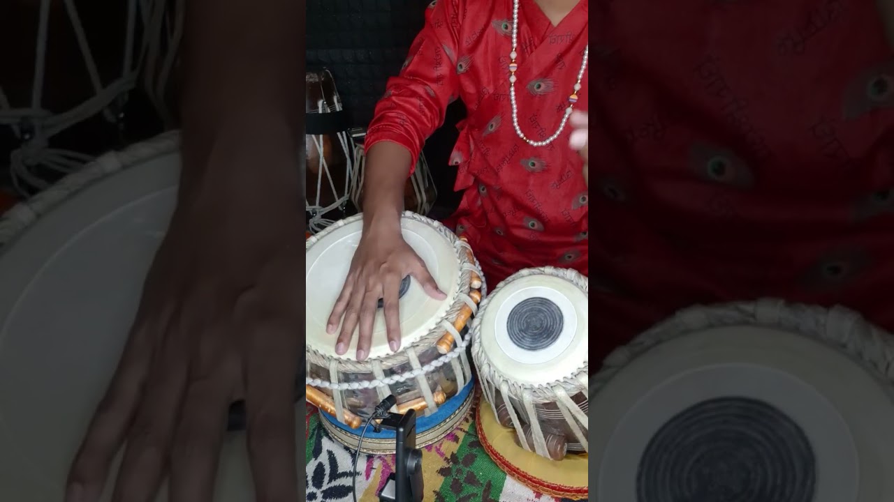 Classical Tabla || Teentaal 16 Beats Variation on Tabla by Ankit Kashyap #ankitkashyaptabla #shorts