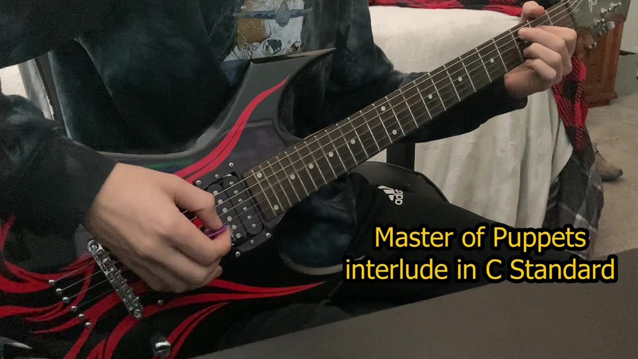 Master of Puppets in C STANDARD is DARK - Metallica Cover | Reckless_Metal