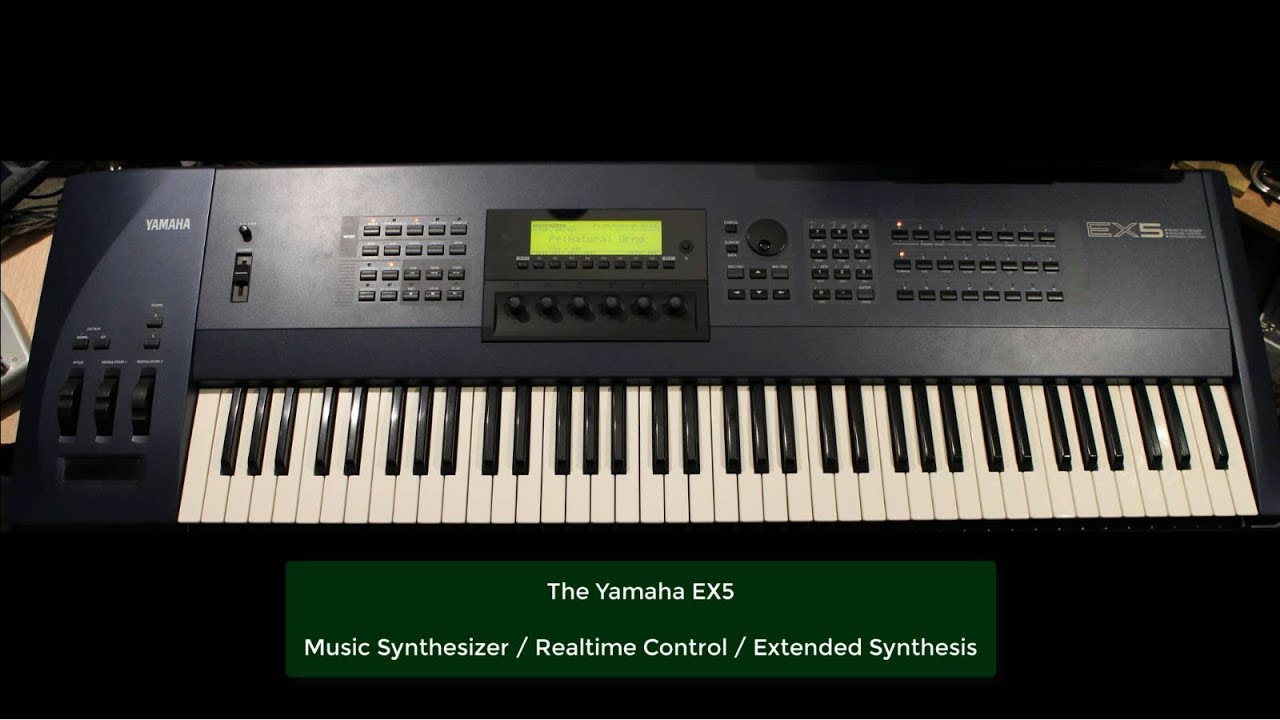 Yamaha EX5 Synthesizer Demonstration Songs
