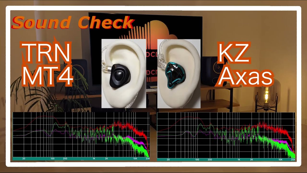 TRN MT4 vs KZ Axas [ChineseIEMs Sound Comparison 中華イヤホン音比較]