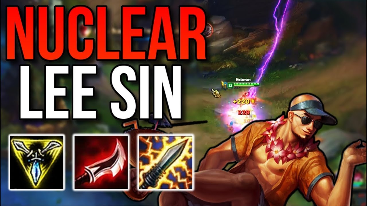 NUCLEAR Lee Sin Shreds | Lee Sin Commentary - League of Legends