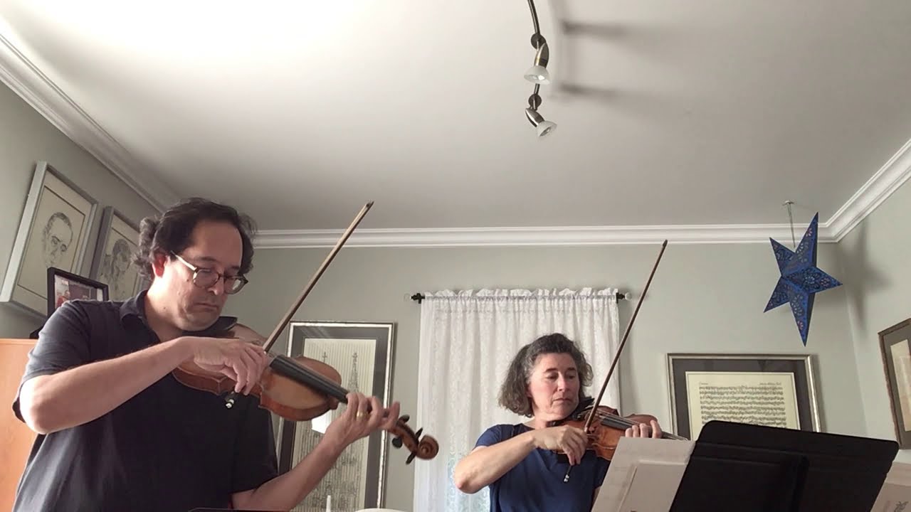 Mountain Spring Dean Marshall  -  Violinists: Betty Lewis and Paul Zafer