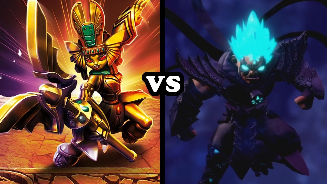 Skylanders Imaginators - Golden Queen VS Kaos - I'M THE LEADER OF THE DOOM RAIDERS! (I WAS...)