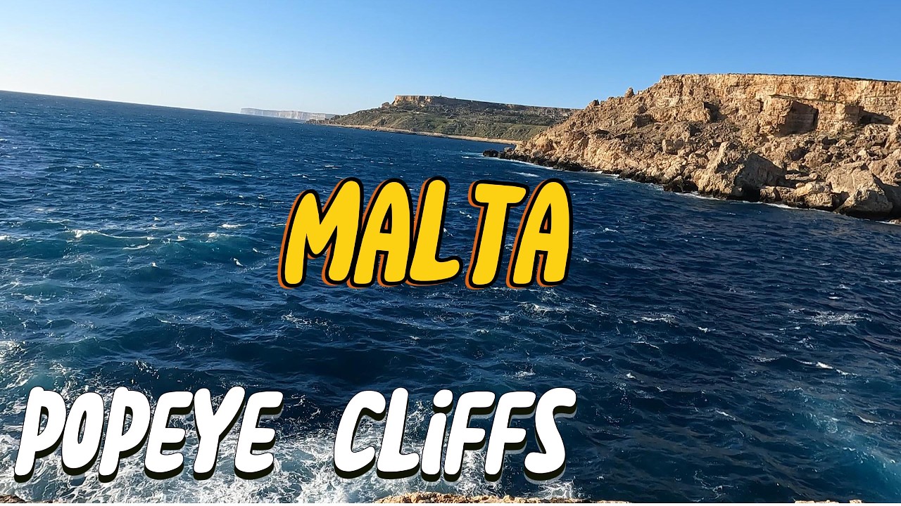 Malta / Popeye Cliffs / Okiem Turysty