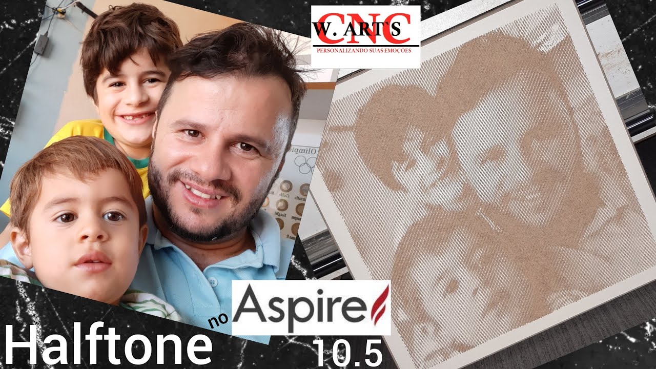 ✅ASPIRE 10.5✅ como fazer HALFTONE  😱
