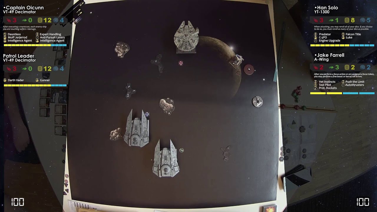 X-Wing Store Championship Würzburg 2016 #4: Decimators vs. Han Solo/Jake