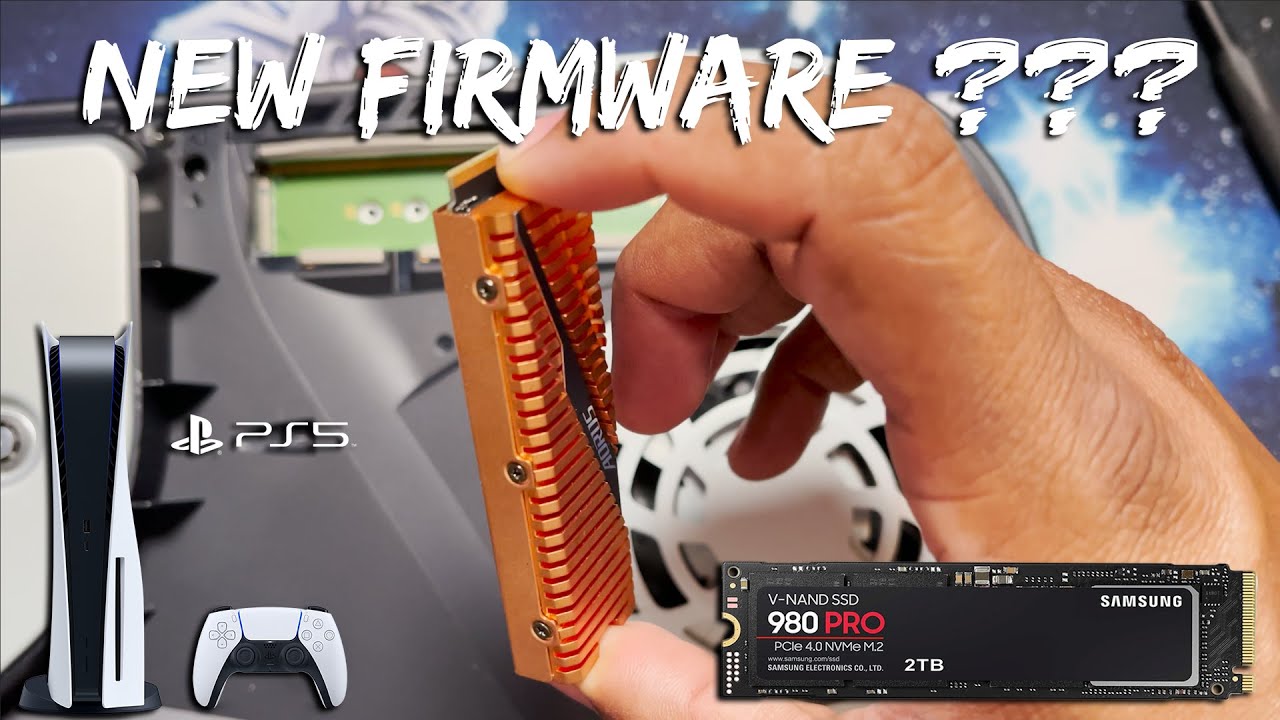 PS5 Firmware Update | Will Samsung 980 Pro See A Speed Increase | Sony Update Read Speed Test