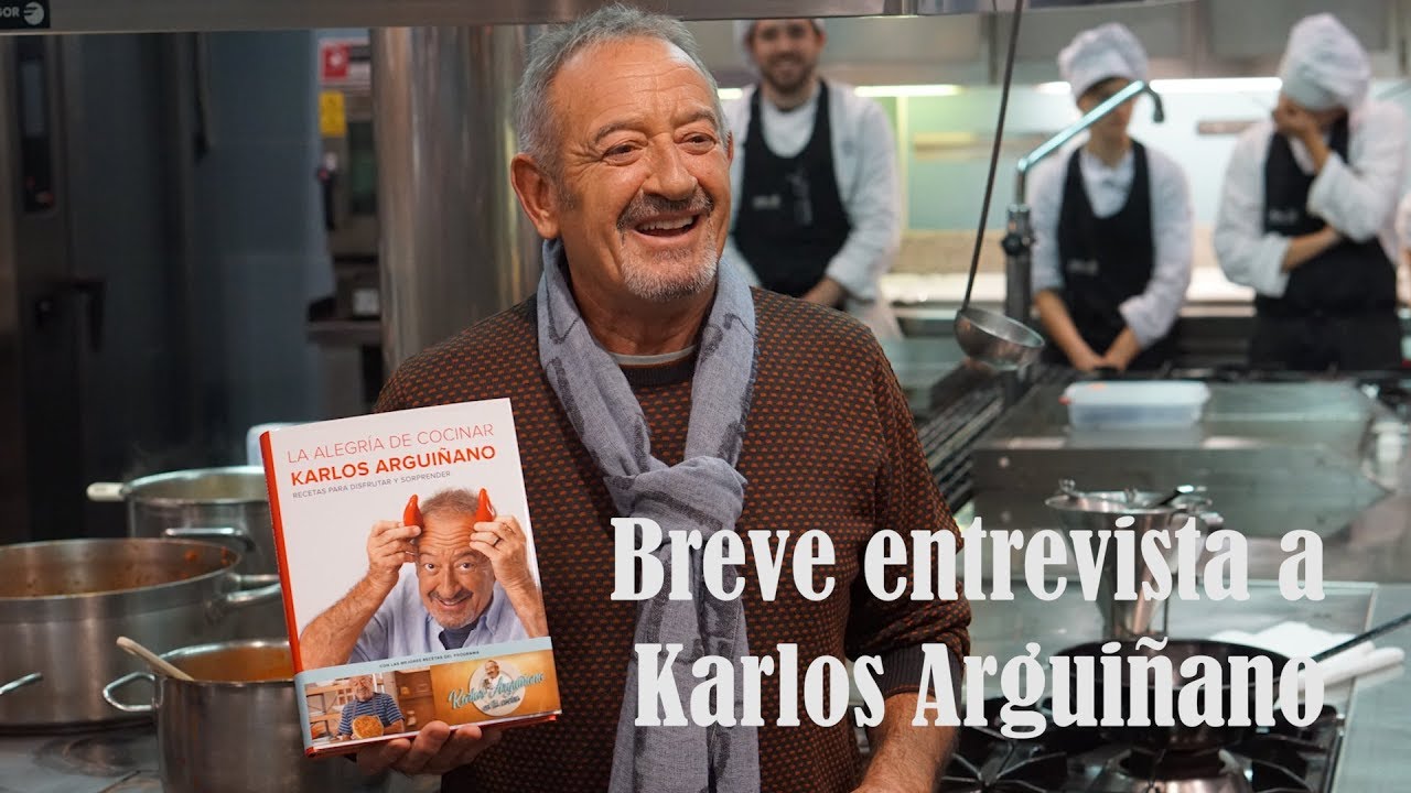 Breve entrevista a Karlos Arguiñano