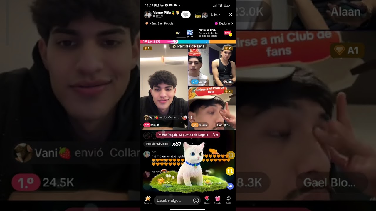 Live de tik tok completo Alan Arrieta, memo piña, Gael bloqueado y Aldo Arturo(véanlo completo)