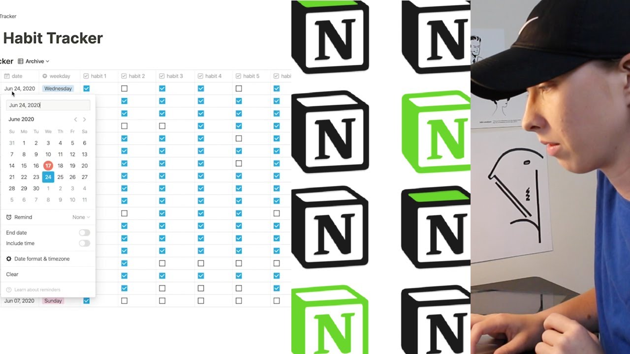 Make An Easy Habit Tracker In Notion From Scratch