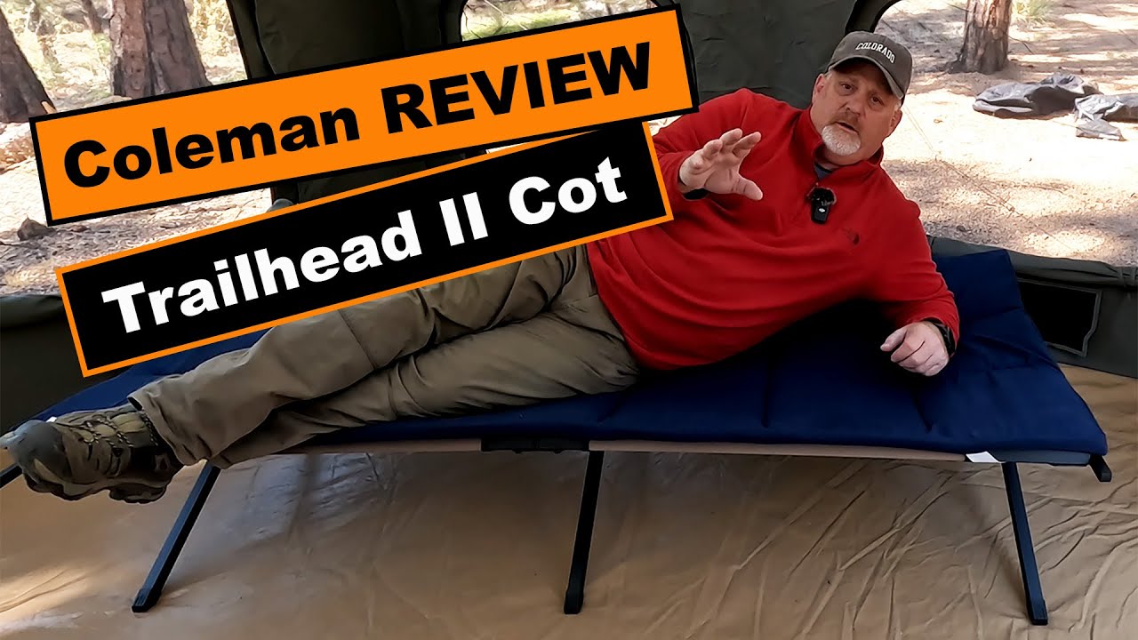 Обзор кемпинговой раскладушки Coleman Trailhead II