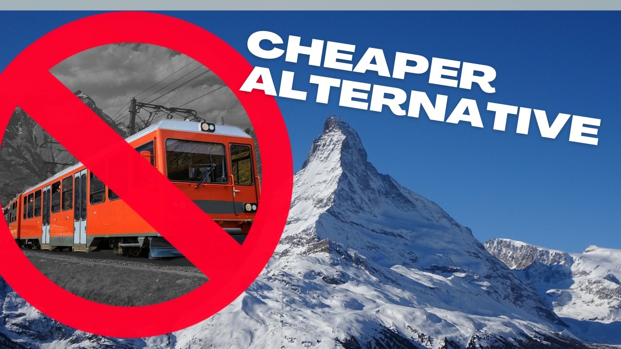 A closer look at the Matterhorn in Zermatt, without using the Gornergratbahn! | Stay On Track 🇨🇭 ⛰️🚄