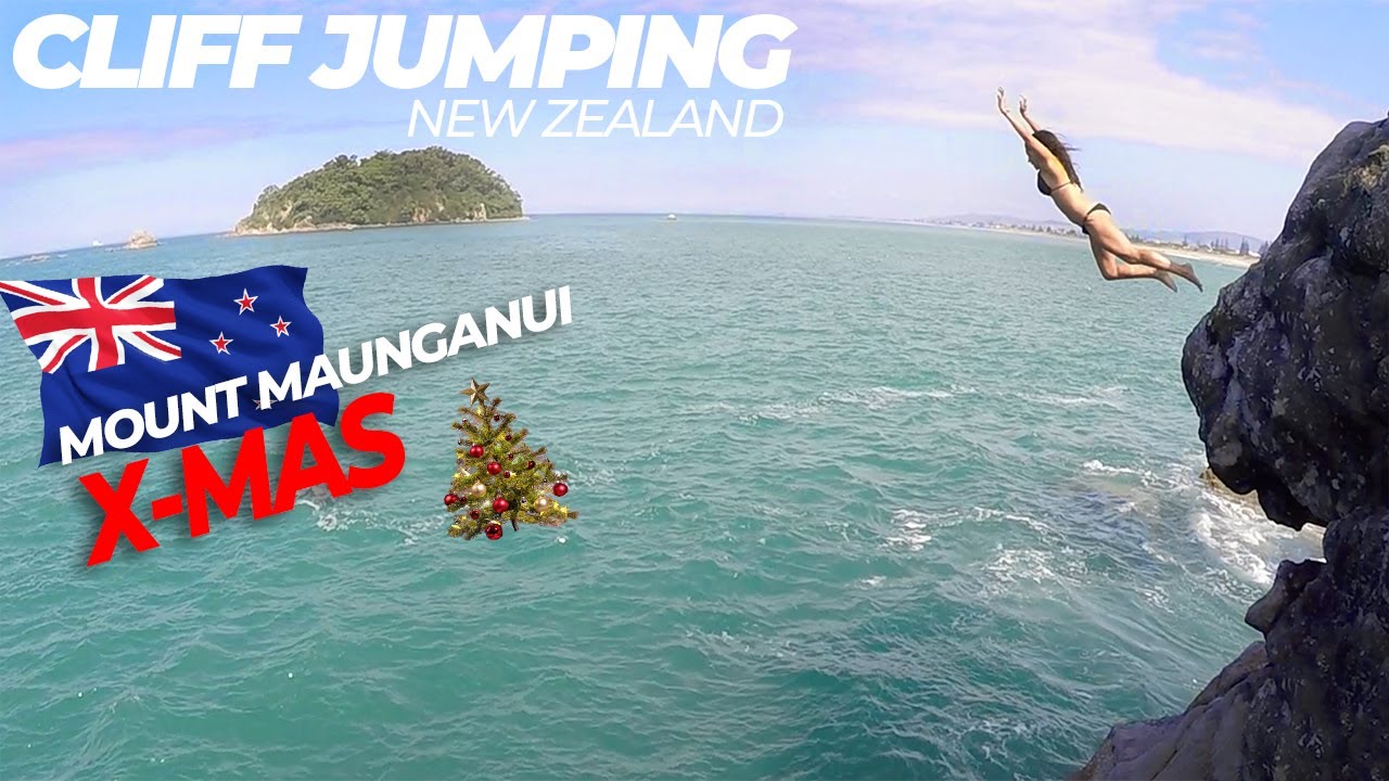 CLIFF JUMPING FOR CHRISTMAS - North Island New Zealand