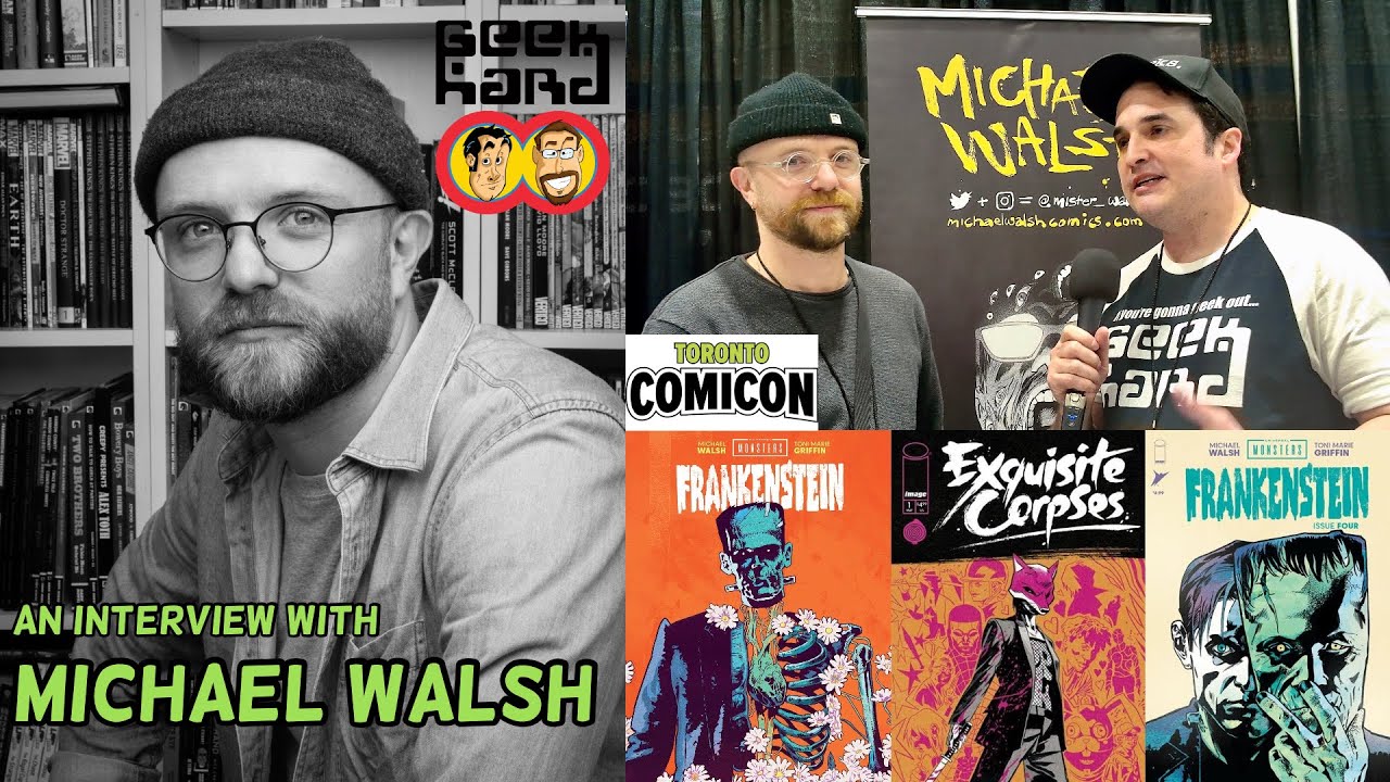 Michael Walsh talks Exquisite Corpses and Frankenstein - Toronto Comicon 2025