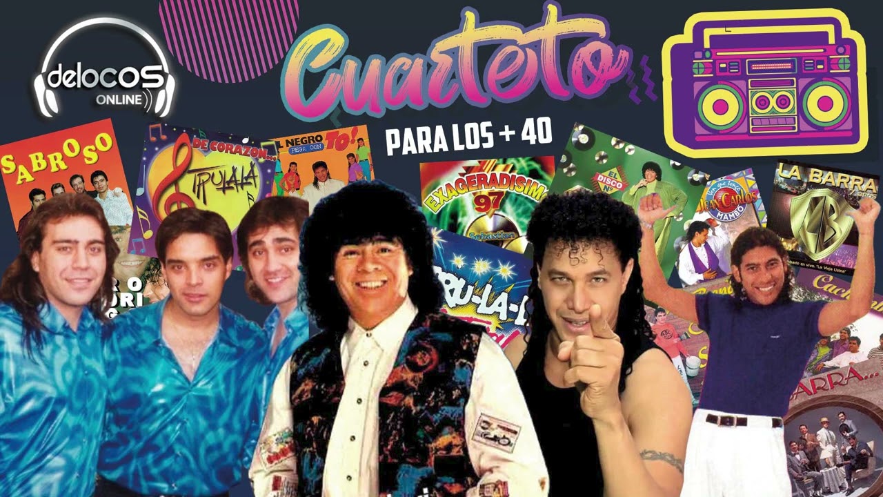 Enganchados CUARTETO +40 #Cuarteto 🎹​ | De Locos Online