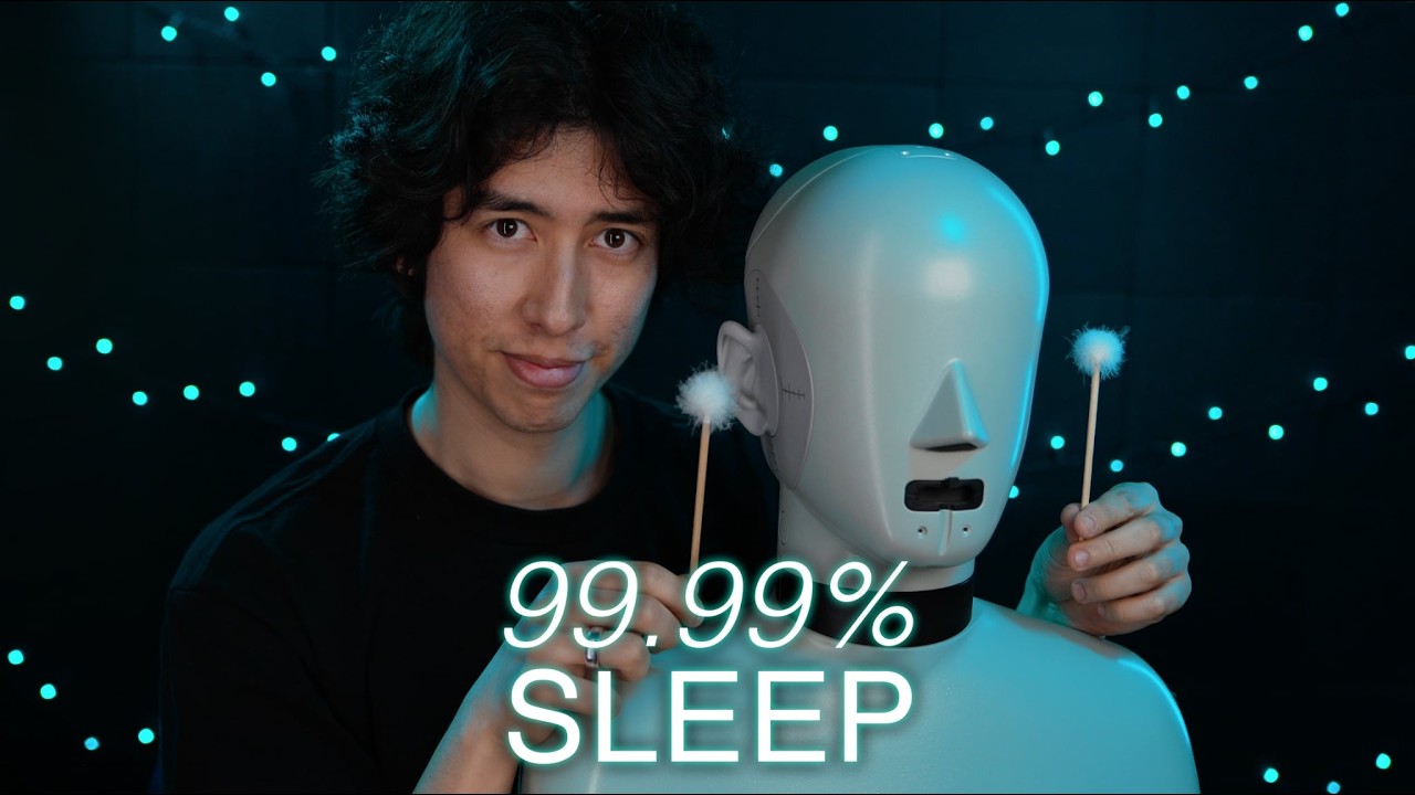 99.99% of YOU will sleep to this ASMR ($100,000 microphone)