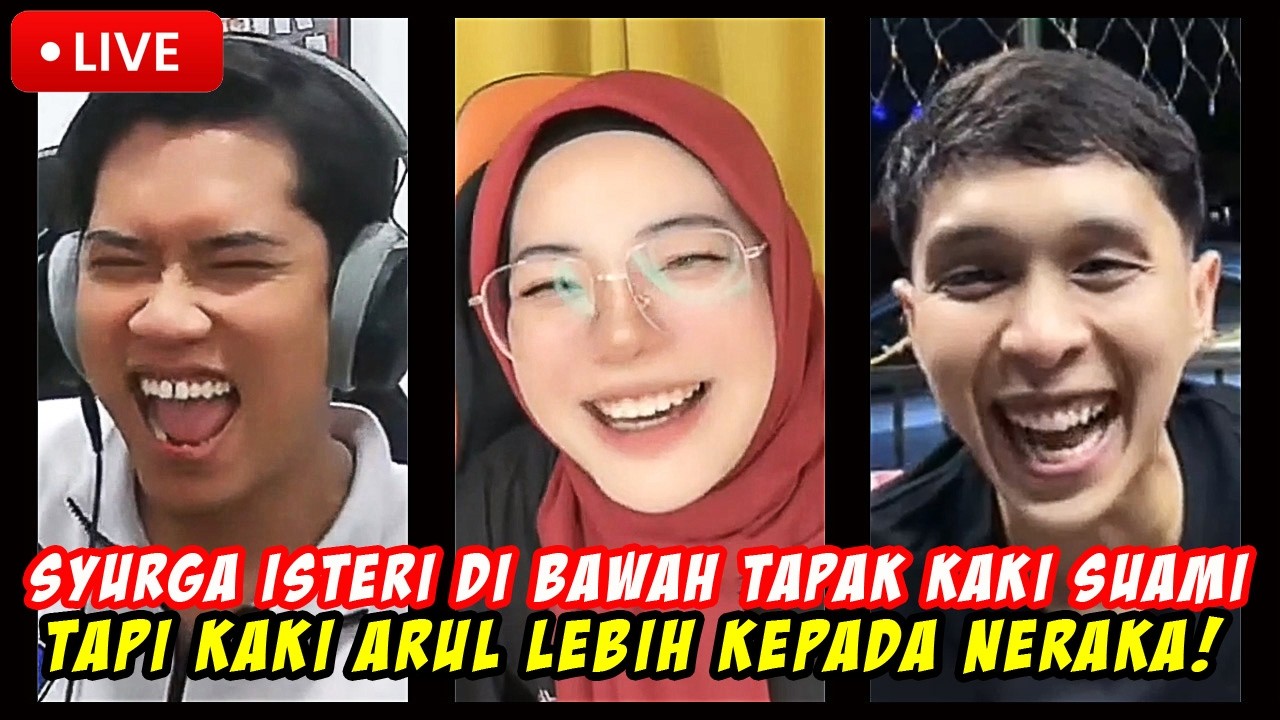 [LAWAK PECAH] FULL PART 2/2 🤣 BATTLE RAP! ARUL, AMMOI & ACAP S | 07.02.26  #arulrasheed #live #lawak