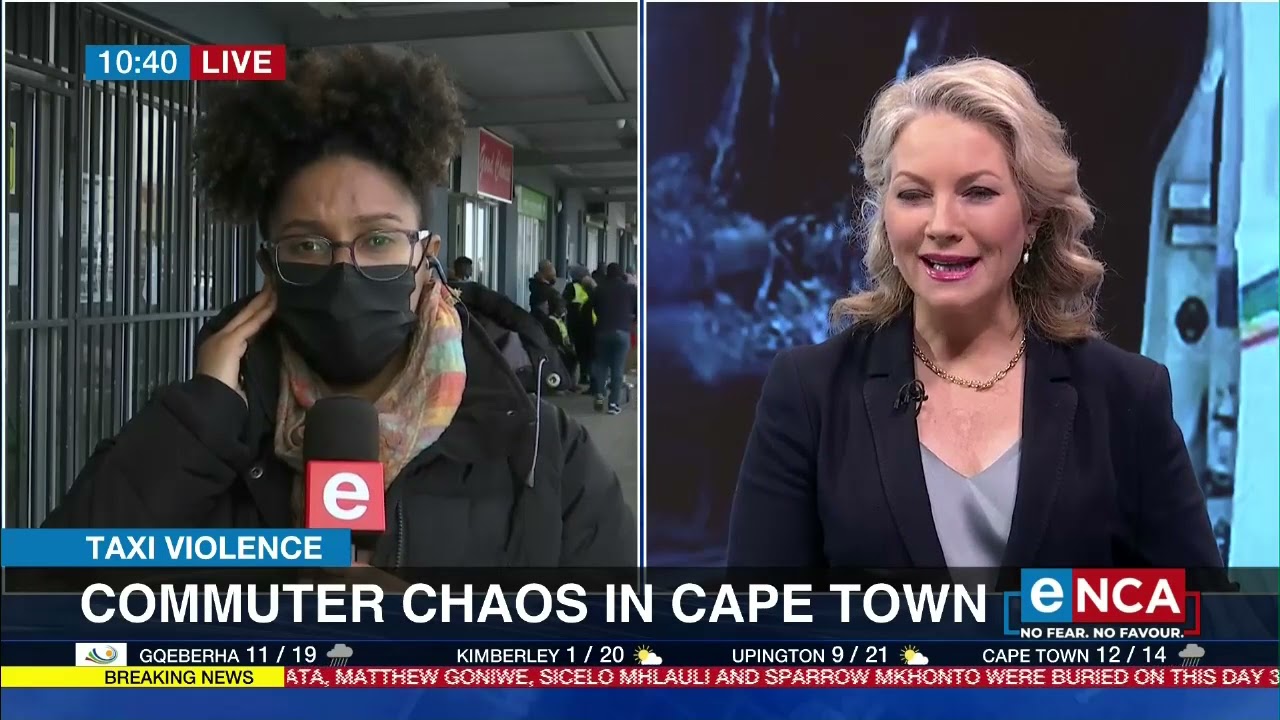 Commuter chaos in Cape Town
