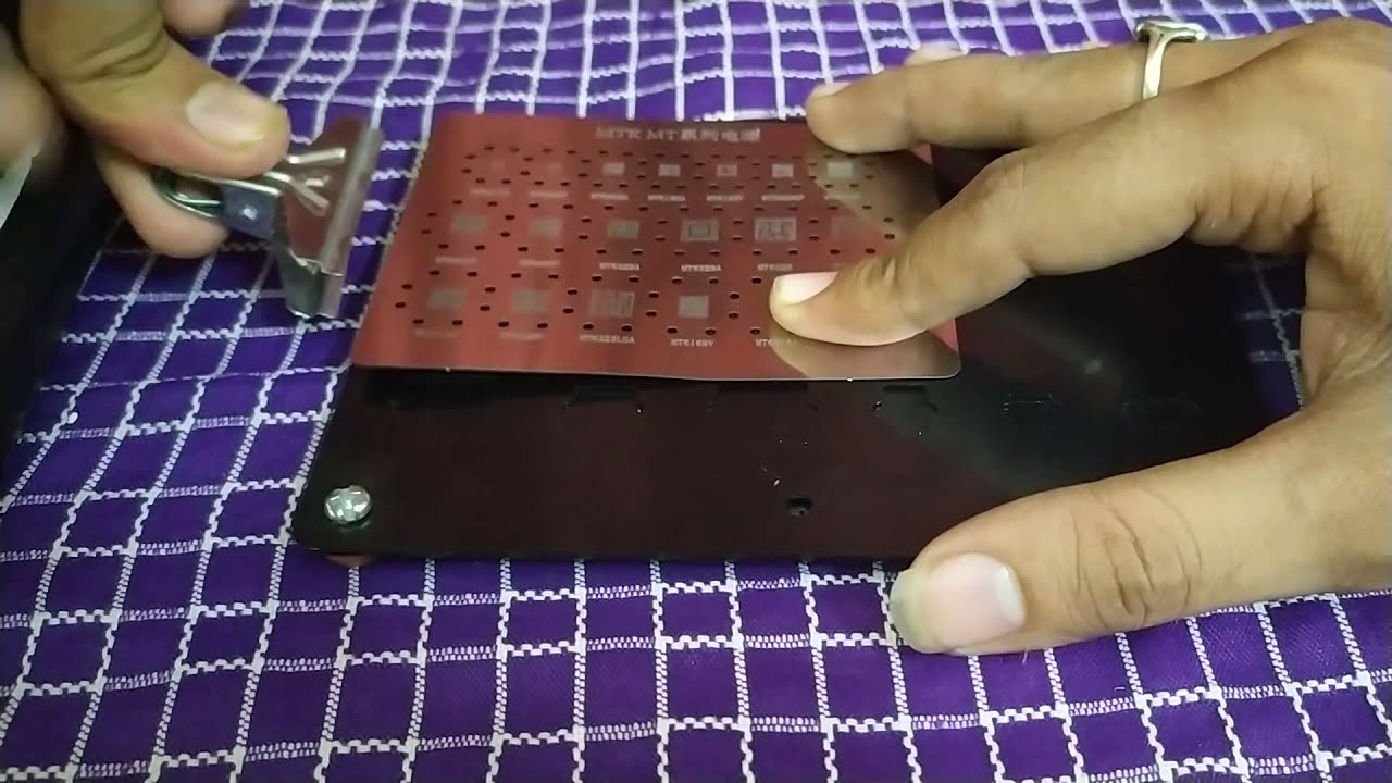 Bga kit for ic reballing for beginner/ cheap bga kit for ic work