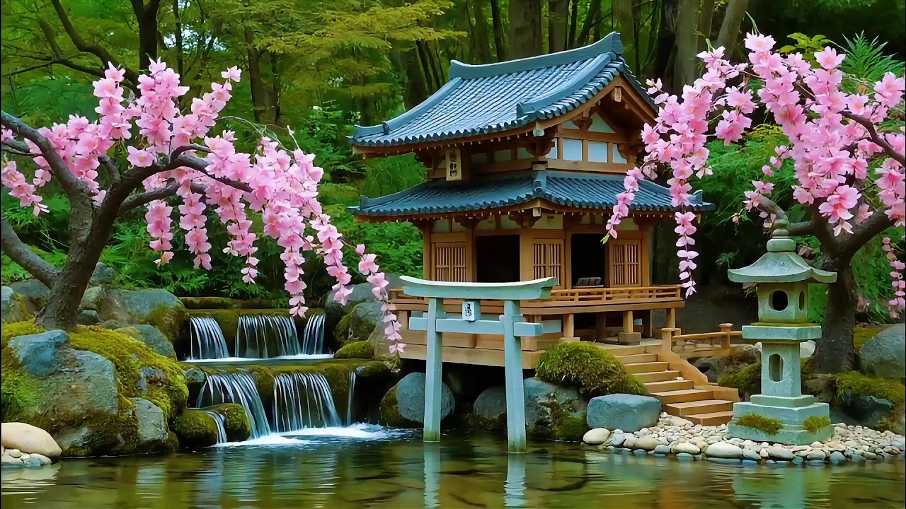 Deep Relaxation: Calming Waterfall Sounds for Sleep, Study & Meditation