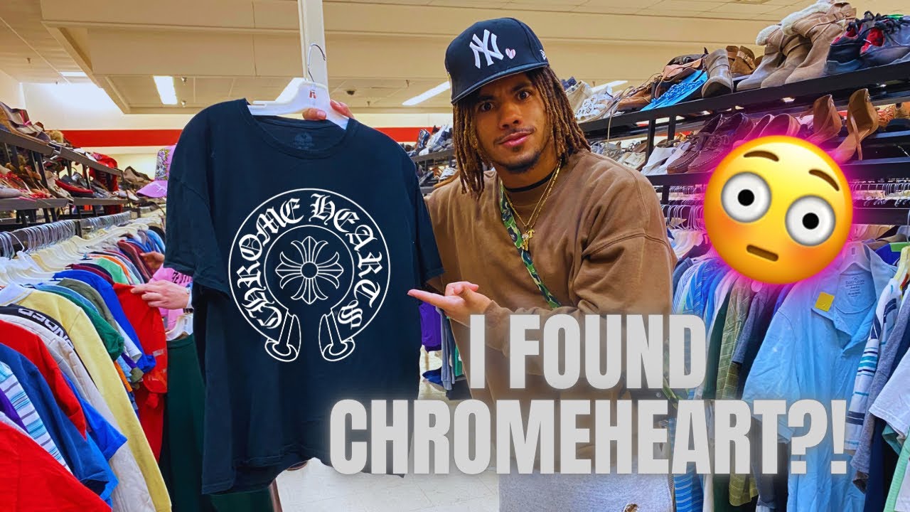 I found chrome heart at the thrift… Thrift Vlog Pt.1