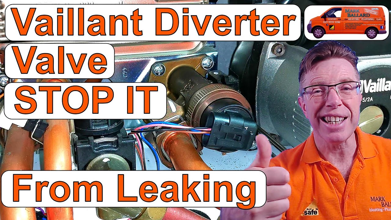 Утечка в распределительном клапане Vaillant. Простое обслуживание для устранения протечки.