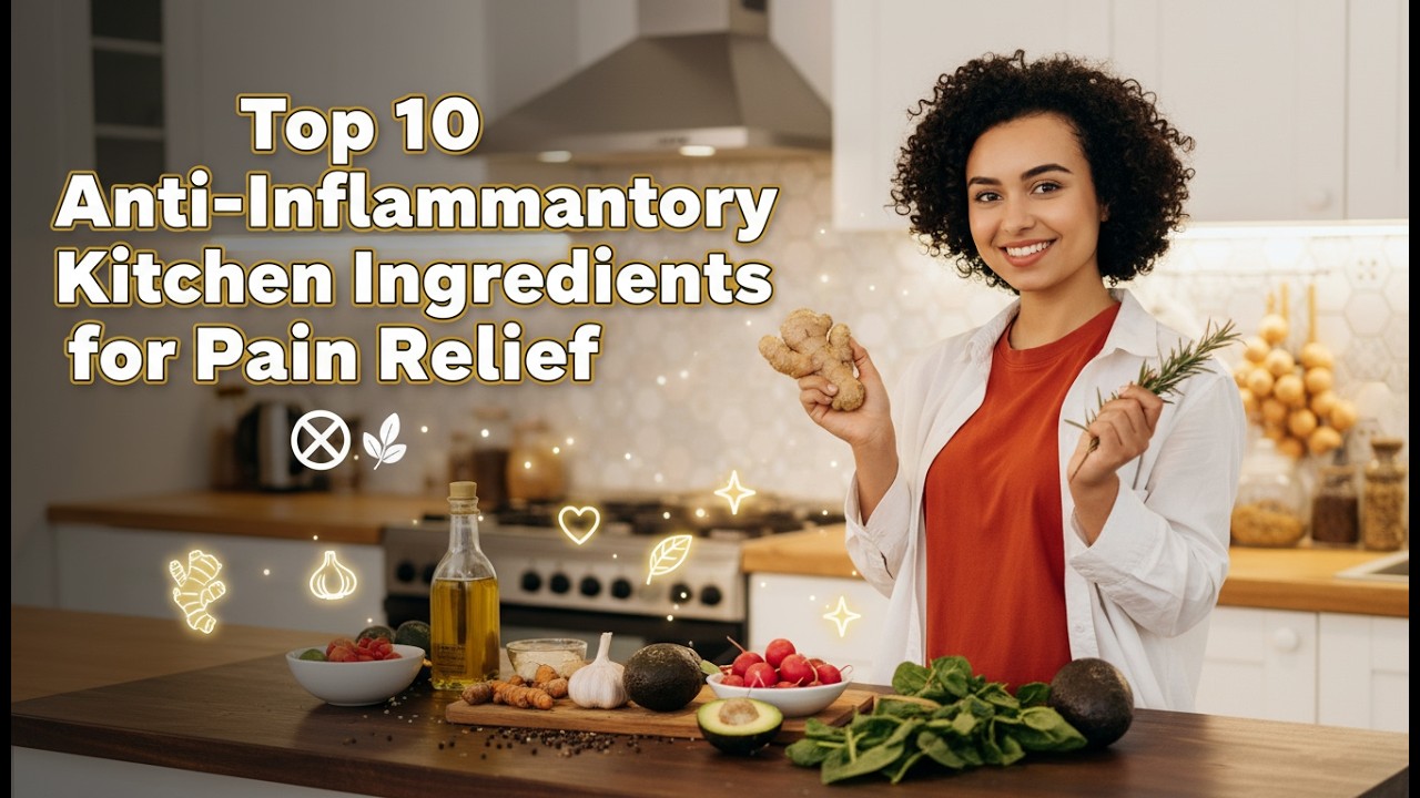 Top 10 Anti-Inflammatory Kitchen Ingredients for Pain Relief | Kitchen Pharmacy