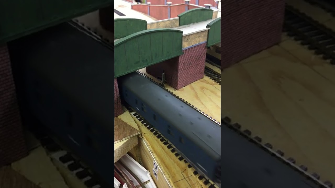 #Shorts 4 Buckland Junction loft model railway with Alan in the loft