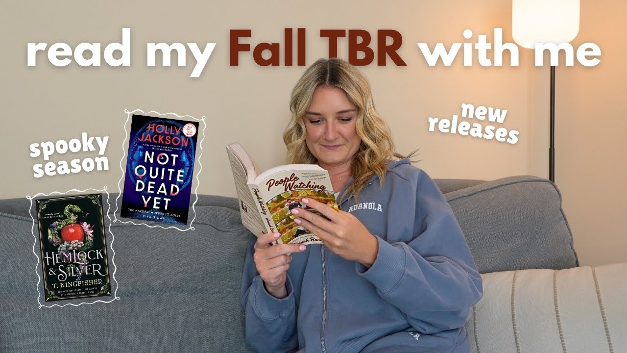 Видеоблог об осеннем чтении 🍂👻 читайте мой осенний TBR вместе со мной