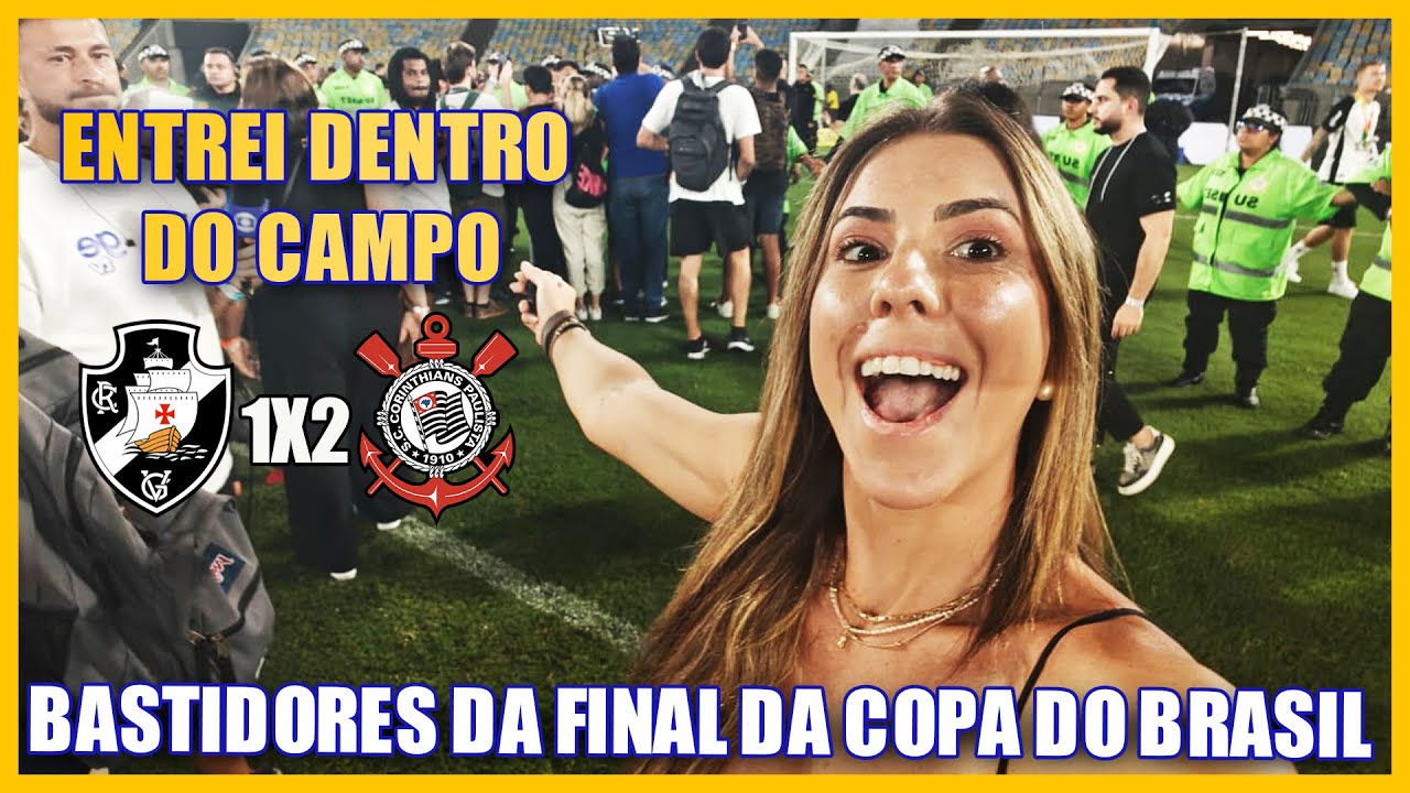 BASTIDORES CORINTHIANS TETRA CAMPEÃO DA COPA DO BRASIL! Vasco 1x2 Corinthians