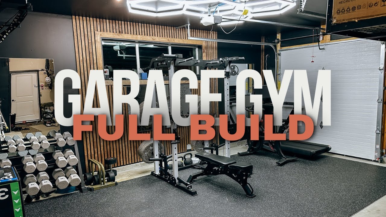 Ultimate Home Gym Build | Start to Finish Transformation!